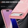 For iPhone Air Case PC+TPU Skin Touch Anti-drop Phone Cover Compatible with MagSafe