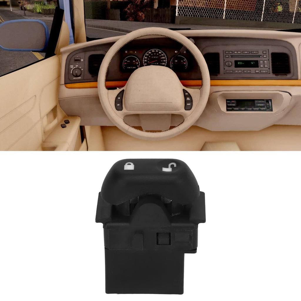 Yctze Driver Side Door Lock Switch 4W7Z14028AAA Sensitiv Door Lock Switch Car Door Lock