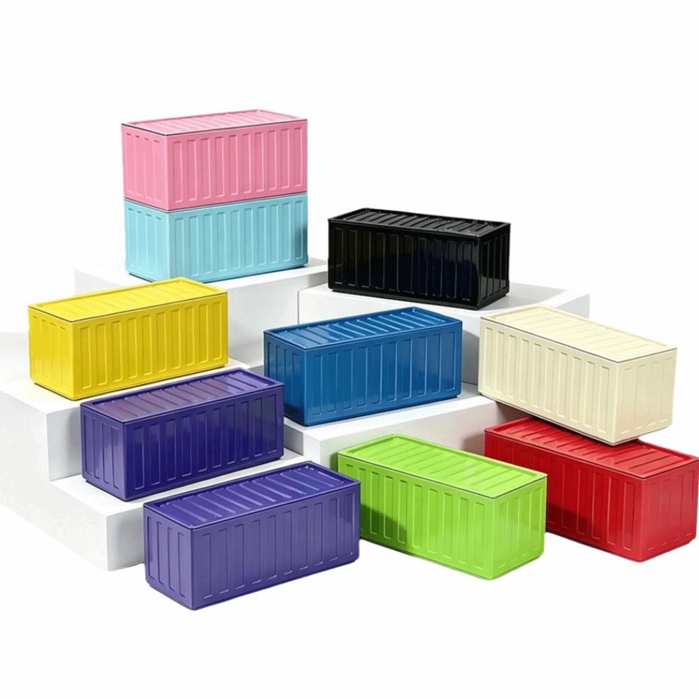 Tinplate Mini Container Box Small Size Tin Box Creative Storage Box Candy Storage