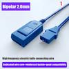 Cable Adaptador de Placa de Electrodo Cable de Conexión de Placa Negativa Enchufe de 2,0 mm 6,3 mm para Placa Bipolar Desechable y Placa Monopolar