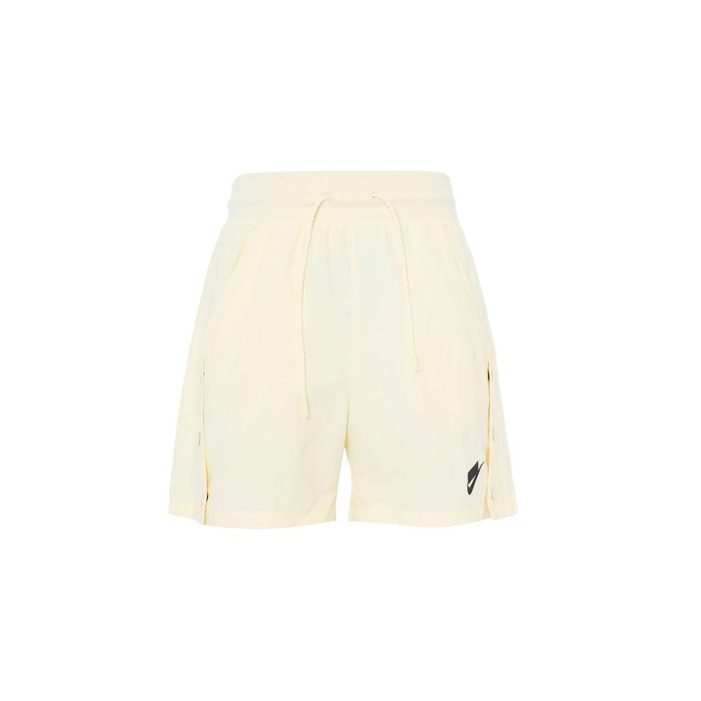 Nike Side Button Training Woven Fitness Shorts Women Shorts White DC5487-113