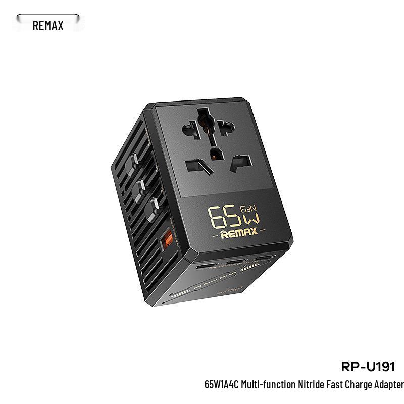 

Remax Rui Liang 65W Multi-Port Fast Charger (EU/US/UK)