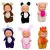5 Inch 13CM Sleep Doll Simulation Baby Bjd Rebirth Doll Animal Clothing Sleeping Doll