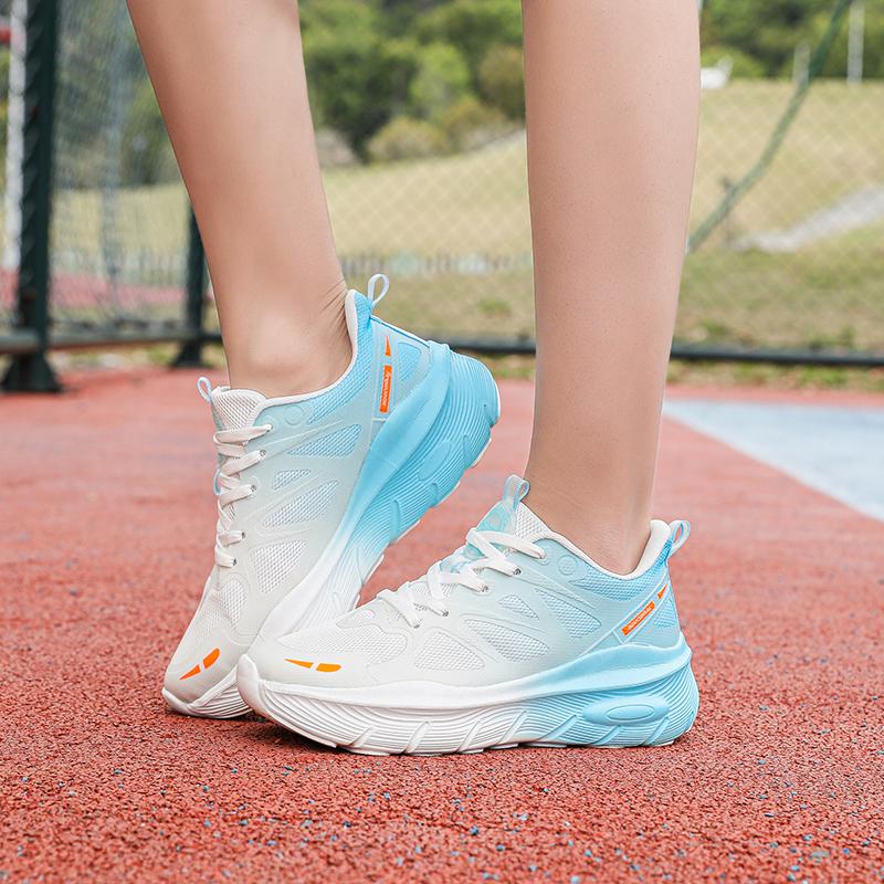 Fashion Running Walking Shoes Cushioning Comfort Breathable Sports Tennis Training Comfortable Tennis Womens Shoe Woman Sneaker Couple