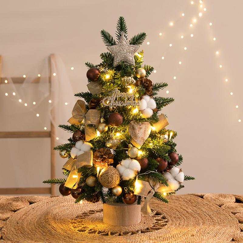 Christmas Festival Mini Desktop DIY Ornament - Small Tree Decoration