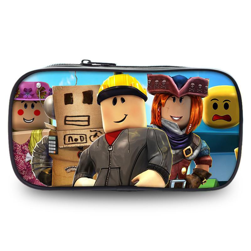 Roblox Printed Pencil Case With Large Capacity For Students And School Supplies