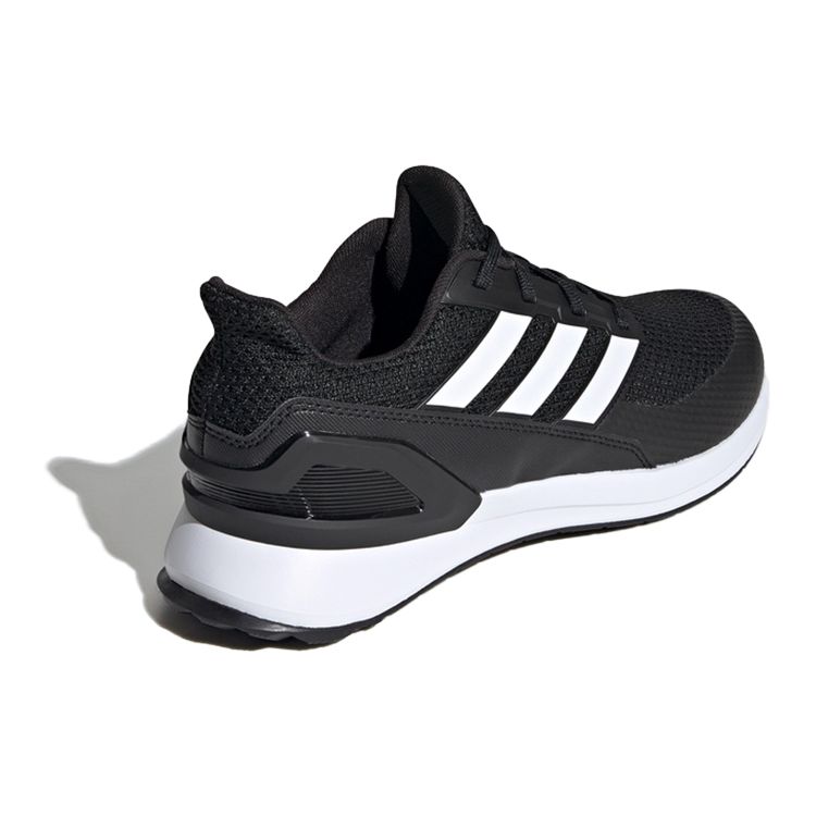 Adidas Rapidarun Run Casual Cushioning Low-Top Running Shoes Unisex Sneakers Black White FY5306