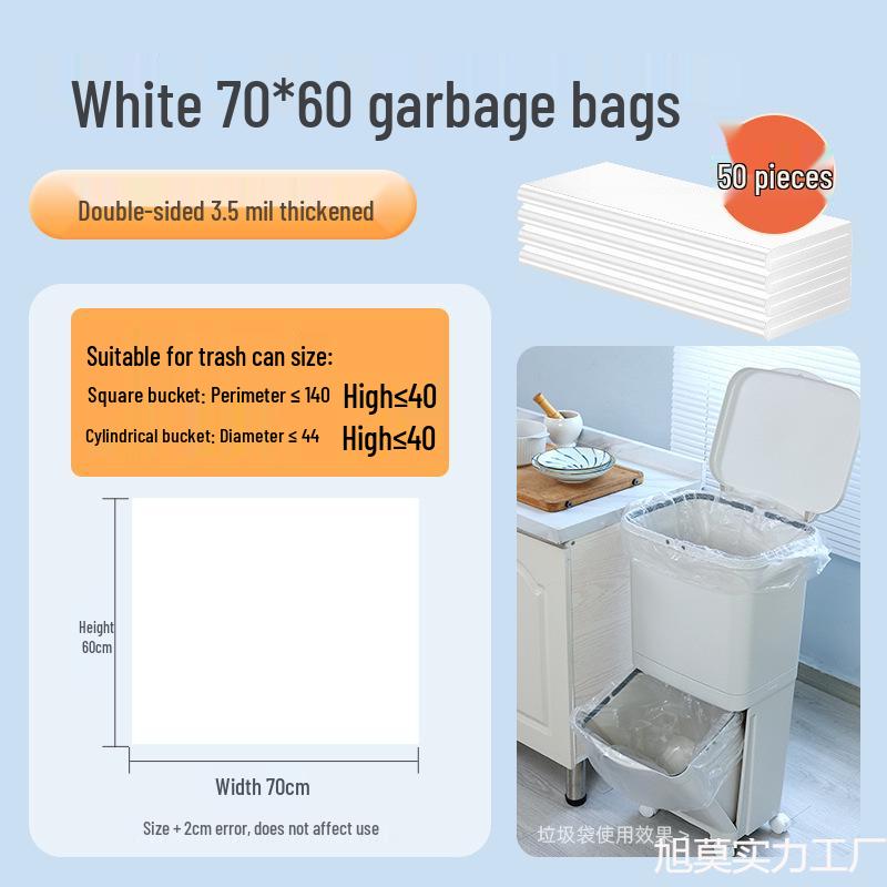 Large Expandable Japanese Double-Layer Trash Can with Wide Mouth