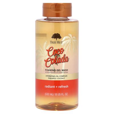 Foaming Gel Wash, Coco Colada, 18 Fl Oz (532 Ml)