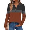 Women's Print Long Sleeve Shirts Elegant Casual Tops Trendy Shirts Tops