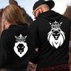 King & Queen Valentine's Couple Hoodie