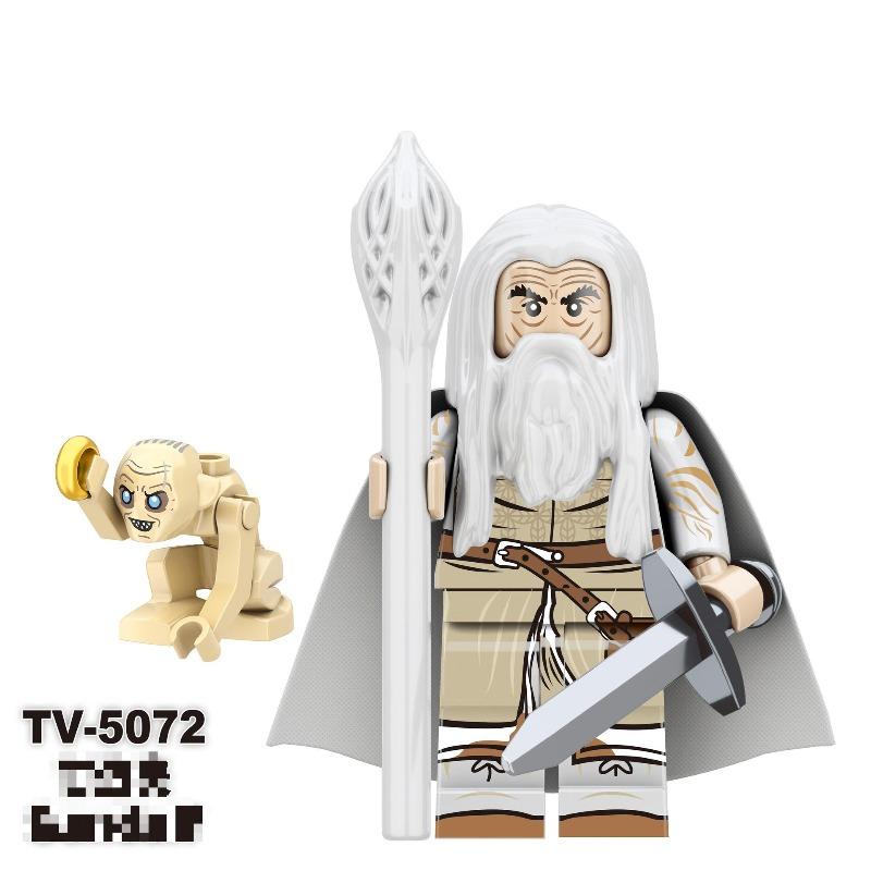 Products TV6 Lord of the Rings Series Assembled Puzzle Building Block Doll Toy Bag