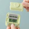 2 In 1 Baby Hair Cut Hairdressing Comb Women Girls Broken Hair Bangs Trimmer Manual Portable Children's Hair Clipper