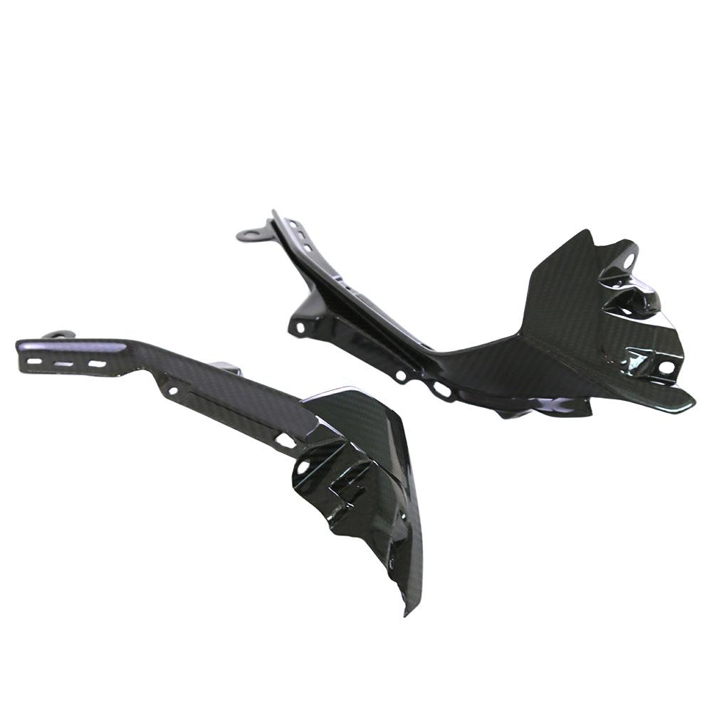Yamaha R6 Carbon Fiber Front Side Fuel Tank Panel (2017+)