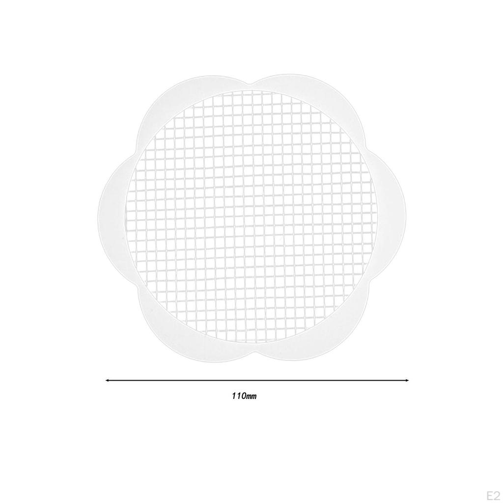 20 buc. Capac de scurgere de unică folosință pentru duș, multifuncțional, capac pentru podea cu sită de chiuvetă