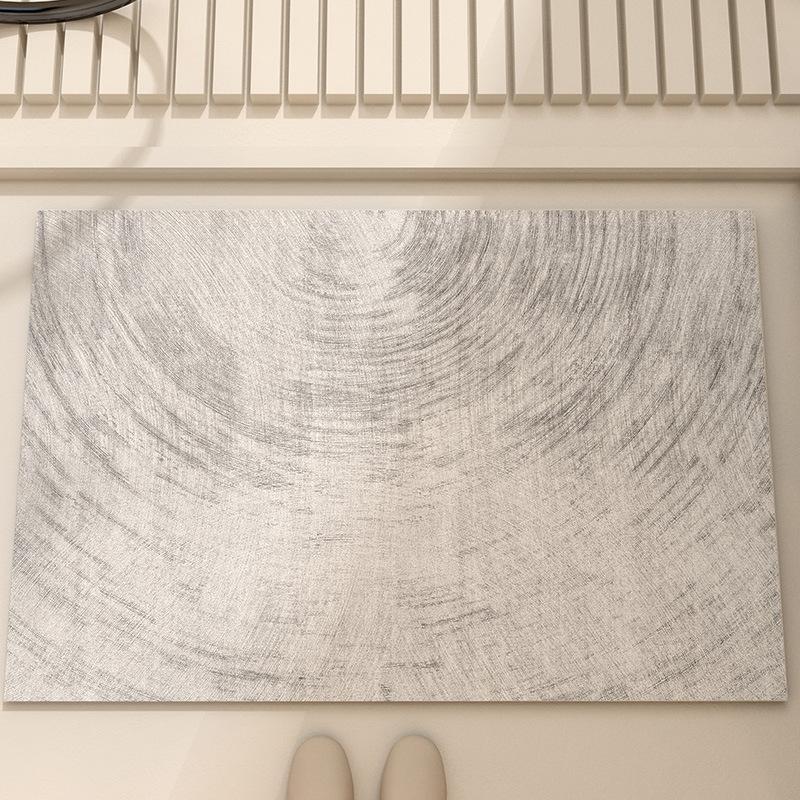 Xiansu bathroom floor mat, toilet suction door foot mat, carpet, diatom mud non-slip toilet, suction mat toilet