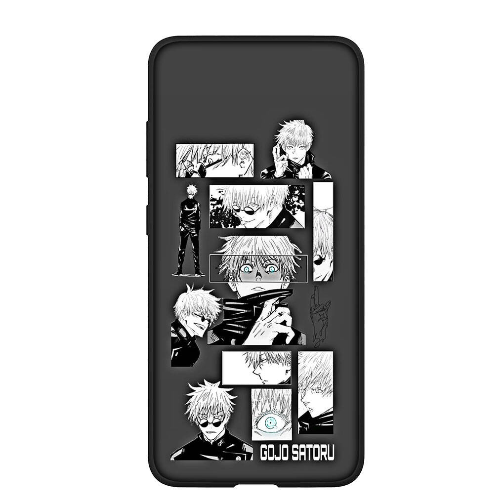 Pouzdro na telefon pro Samsung Galaxy S25 S23 S22 S24 Ultra FE A05 A06 A15 A16 A36 A37 A35 A54 A55 A56 A57 A25 A26 A53 Komiksy Jujutsu Kaisen Gojo Satoru Kryt