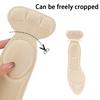T-shaped Women's Insoles High Heels Comfortable Shock-Absorbing Insoles Shoe Size Adjustment Heel Protector 2Pcs/4Pcs