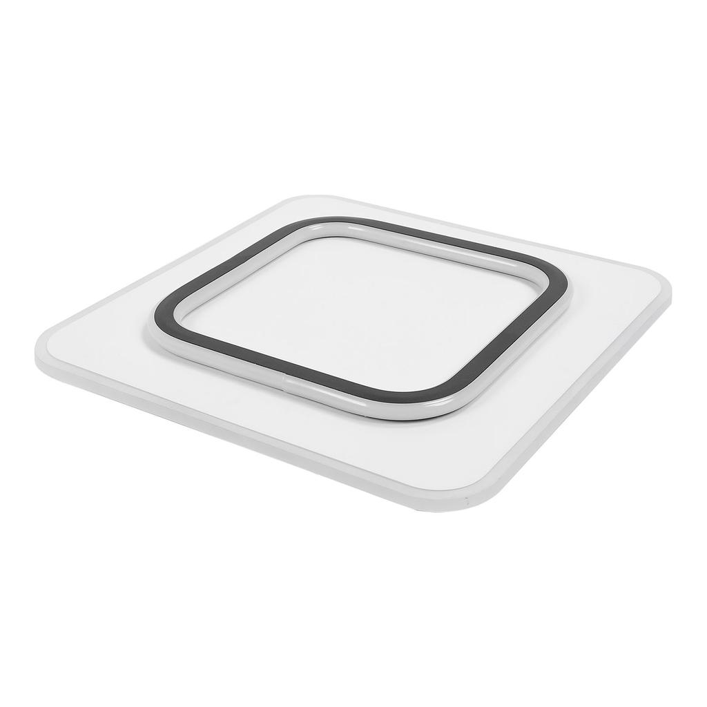 Square Modern LED Ceiling Light Dimmable Flush Mount Hallway Fixture for Living Room Bedroom Kitchen