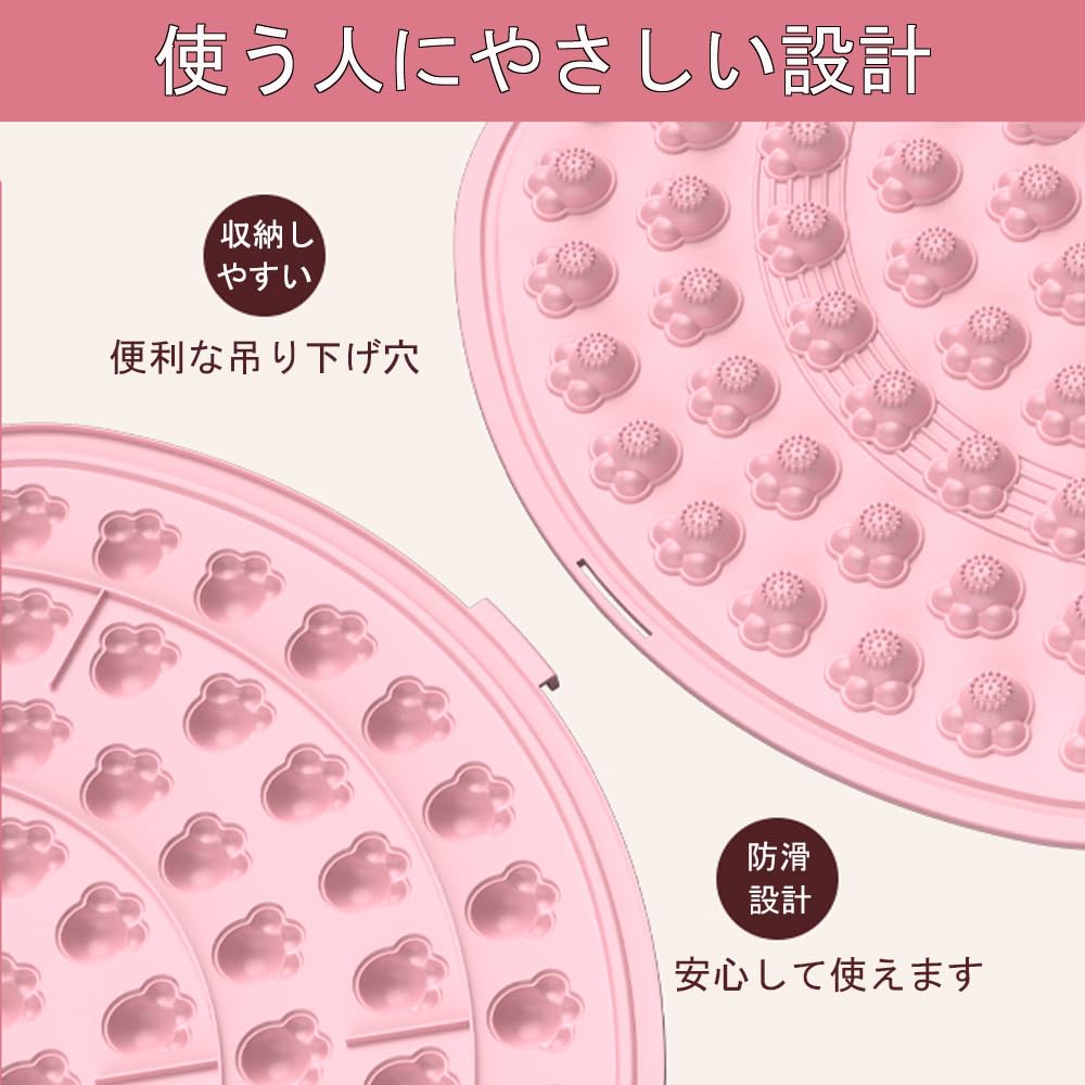 Recommended by Judo 55cm Foot Reflexology Acupressure Board for Slow Foot Thick and Ideal for Home Relaxation and Healthy Unisex Therapists Mat,