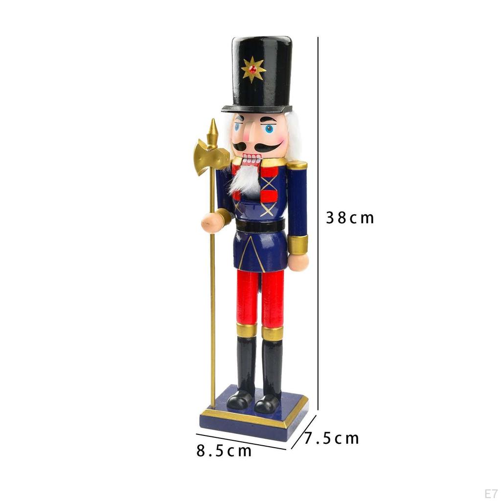 Nutcracker Ornaments Christmas Decoration Classic Style Traditional Wooden