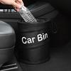 Car Waste Management Solution Collapsible Trash Can, Interior Foldable Container, Waterproof Oxford Travel Essentials for Organization Cloth Bin with