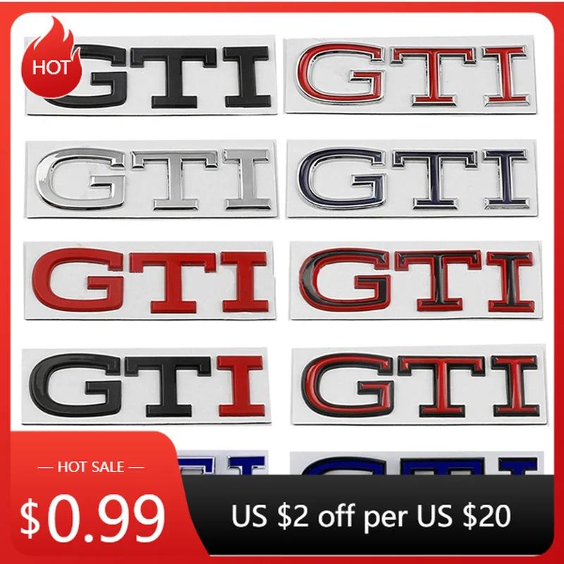 BHC1 For VW VOLKSWAGEN 2026 New Metal Zinc Alloy Rear Trunk Fender Side Badge Sticker for VOLKSWAGEN GTI Touareg Jetta Touran Golf 5 JW7