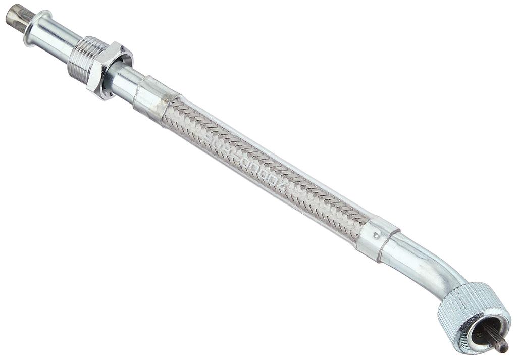 KITACO Meter Cable Stainless Steel KCON Joint, Mesh, 150mm/30°, 0900-908-00004