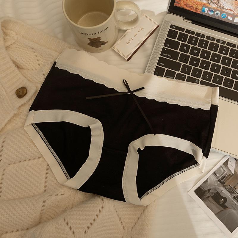 

Modal Breathable Mid-Waist Women s Quick-Dry Antibacterial Seamless Triangle Briefs - Soft, Lightweight, Skin-Friendly, Hip-Wrapping. L (110-130)