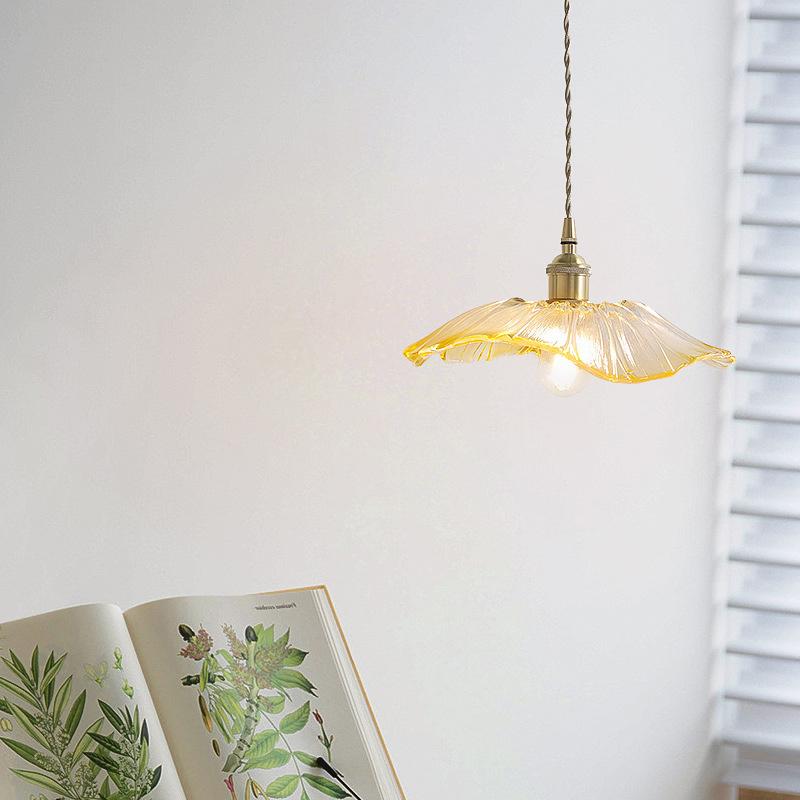 Farbe Glas Pendelleuchten Kreative Hängende Kronleuchter Wohnzimmer Küche Insel Lampe Schlafzimmer Loft LED Deckenbeleuchtung Retro