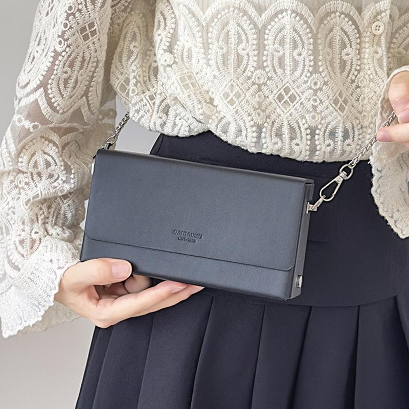 Simple and Trendy Box Bag Fashionable and High-quality Chain Crossbody Bag