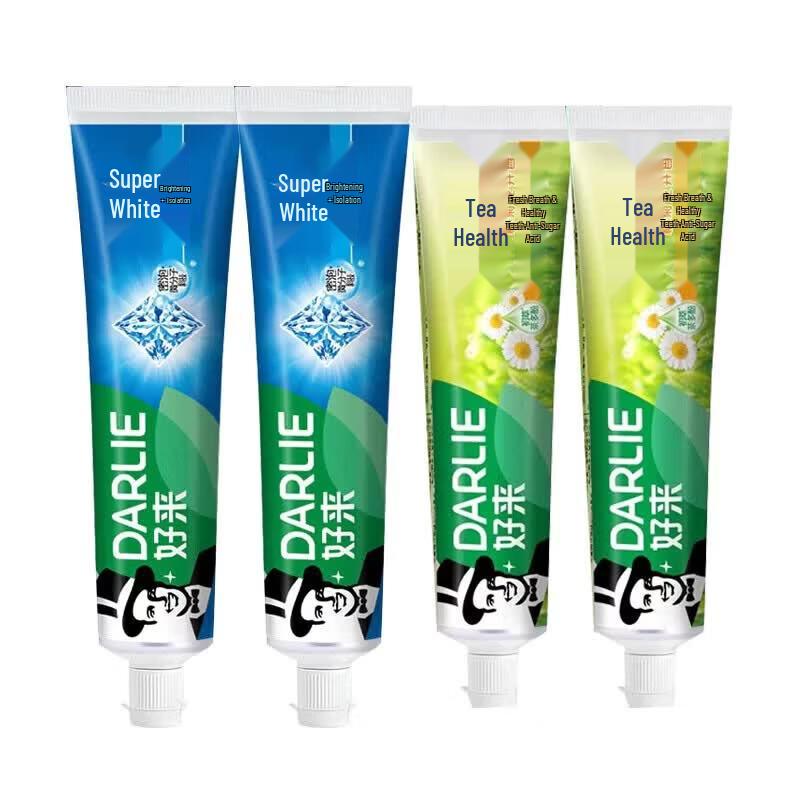 Darlie Bright White & Tea Fresh Toothpaste Bundle