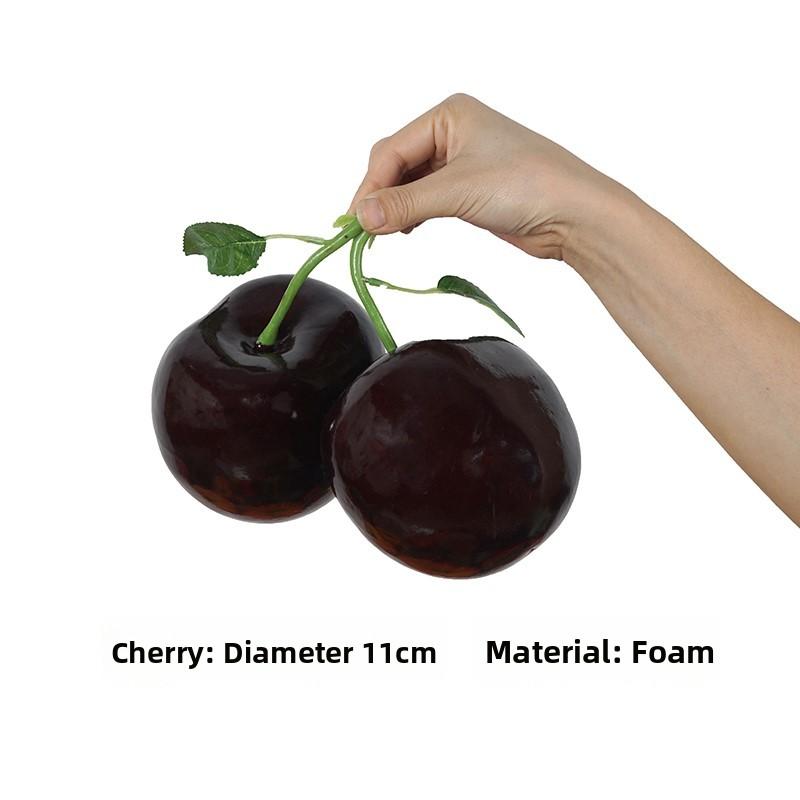 Large Size Simulation Fruit Vegetable Pumpkin Model Kitchen Cabinet Decoration Children's Photography Toy Realistic Strawberr...