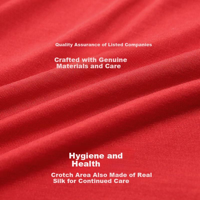 Jinsanta Women's Underwear, Silk Mulberry Silk Spandex High-Elasticity Butt-Lifting Breathable Mid-Rise Triangle Panties