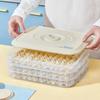 Stackable Dumpling Storage Box Fresh-Keeping Frozen Dumpling Storage Box  Refrigerator