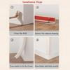 1pc 2mX2cm/4cm Peel and Stick Molding Trim Wall Edge Guard, Flexible Self-Adhesive Inside & Outside Corner Trim Strip