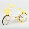 1:8 Scale Miniature Bicycle Model Movable Joints Alloy Die-Cast Bicycle Sculpture Simulation Bike Toy Home Office Decoration Cycling Enthusiasts Gift