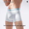Herren Eis-Seide Antibakterielle Schnelltrocknende Boxershorts