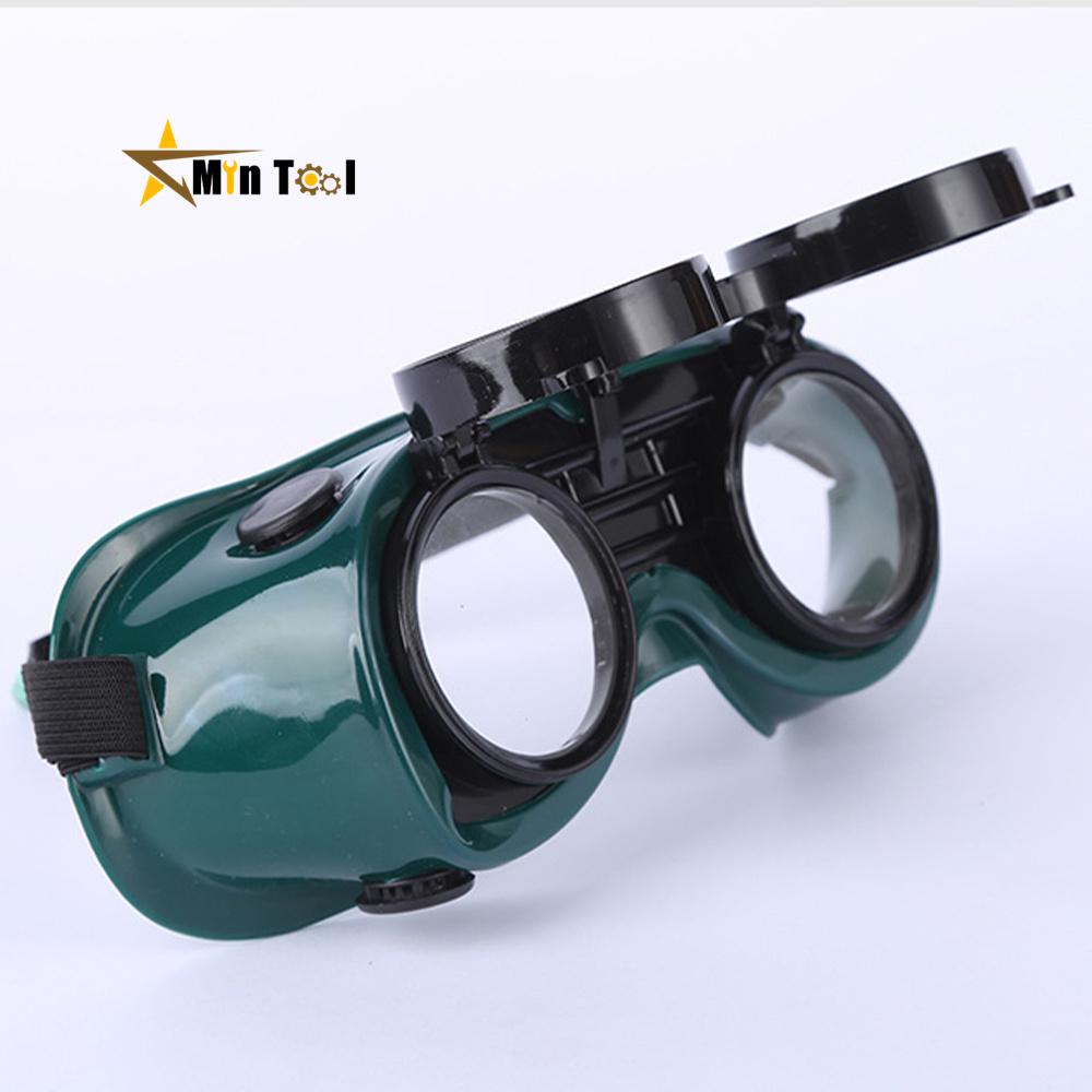 Double Flip Welding Glasses Cutting Welders Goggles Glasses Lenses Safety Protective Cutter Grinding Glasses Weld Asscessories