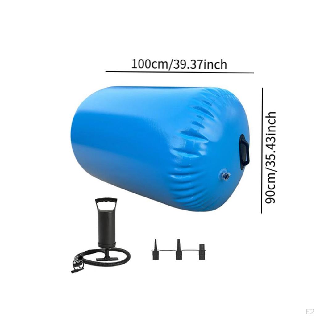 Luftrulle Gymnastikfat Handstående Bakåt Tränare Uppblåsbar Akrobatik för Kroppsbyggnad
