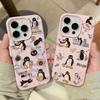 Cartoon Cute Penguins Phone Case For Samsung A57 A36 A26 A07 A55 A35 A16 A06 A54 A34 A25 A24 A15 A14 A05S A05 4G 5G