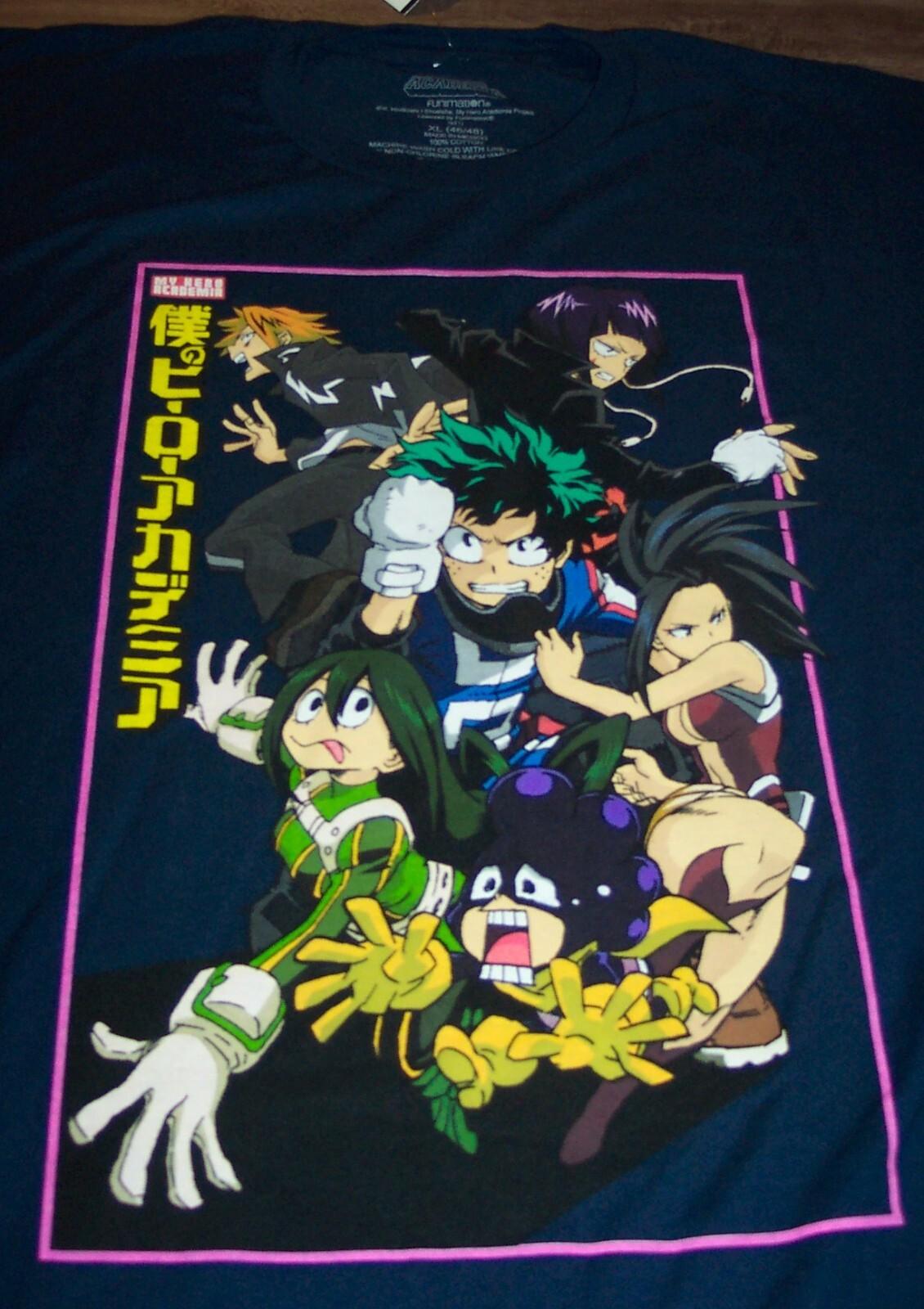 MY HERO ACADEMIA Funimation T-shirt Mens XL NEW w tag Anime M