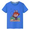 Labubu 100%Cotton T Shirt for Kids Boy 10years Kawaii Tops Pride Tshirt  Anime Short Y2k Toddler Girl Clothes Kids Clothes Girls