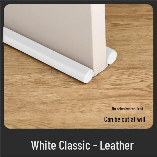 Bandă de etanșare autoadezivă pe o singură față pentru ușă - Izolantă fonic, etanșă la vânt, rezistentă la insecte, opritor de ușă rezistent la praf.