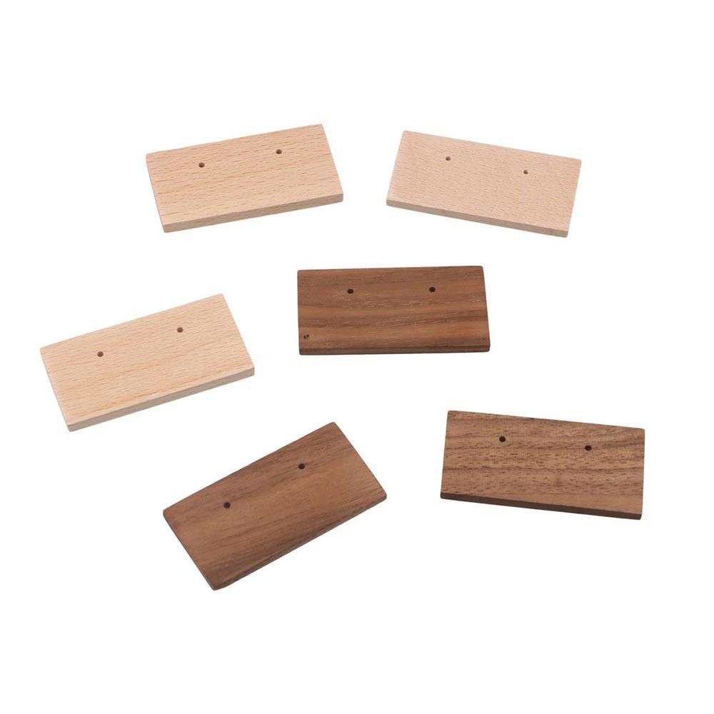 Fashion Accessories Wood Pendant Photograph Props Jewelry Display Earring Display Card  Girls