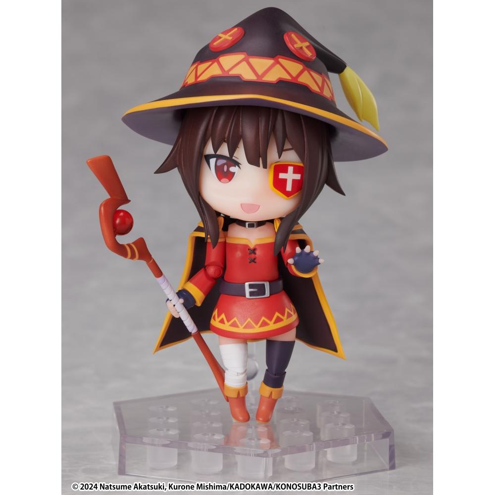 KOnOSuba  KOnO SubaraShii Sekai Ni Shukufuku O  dfOrm+ KOnOSuba  gOd S bleSSing On thiS wOnderful wOrld  3  Megumin Full actiOn defOrme Figure