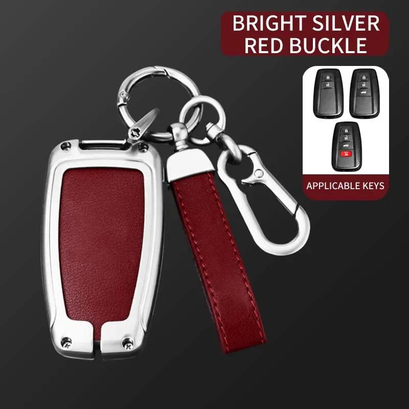 Car Remote Key Case Cover Shell Fob For Toyota Corolla Prius Camry CHR C-HR RAV4 Altis Land Cruiser Prado Keyless Accessories