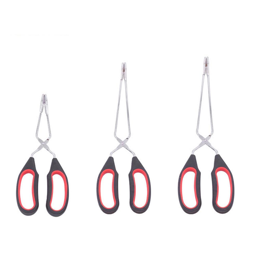Barbecue Tong for Outdoor Cooking Use Heat Resistant BBQ Baking Clip with Long Handle Kitchen Cooking Accessories