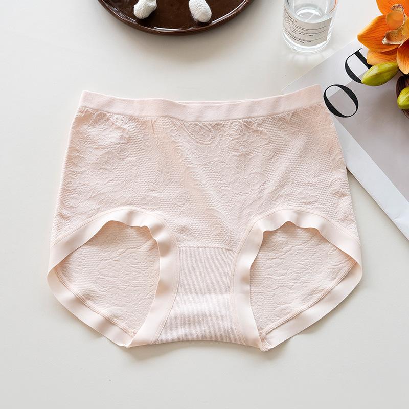 Big Size Female Summer Ultra Thin 100A Mulberry Silk Antibacterial Crotch Seamless Super Elastic Briefs