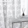 1PC NAPEARL Blanc Dentelle Tricoté Petit Rideau En Mousseline De Soie Florale pour Salon Chambre Balcon Décoration De La Maison